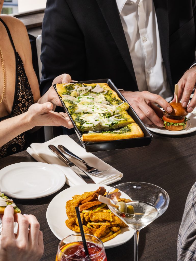 Small Plates and Happy hour options at Vista 18